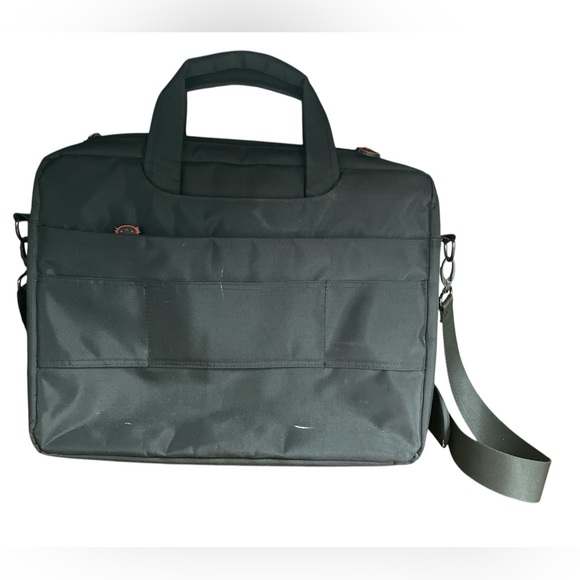 Hello Kitty Black Laptop Computer Bag 15” Shoulder Strap Sanrio - Picture 3 of 8